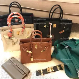 5A Luxurys Womens Designers Facs 40 35cm Handbags Forks Crossbody Messenger Cowhide Gainine Heal Leather Fashion Bag Litchi bag