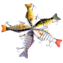 Lures Hook Fish Multi-Seção 15 Coloros Ganchos de Pesca Mista