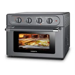 US Stock Air Fryer Toaster Oven Combo, WEESTA 7-in-1 Convection Oven Countertop, 24QT Large Air Fryer with Accessories & E-Recipes, UL a29