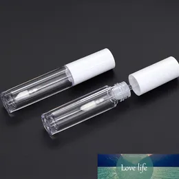 4ml Mini Cosmetic Empty Lip Gloss Tube Vials Bottle Makeup Organzier Container With Brush Plugs Lipgloss Containers