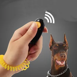 Pet Cat Dog Training Clicker Universal Animal Dog Trainer Sound Obedience Aid Wrist Rem Train Tool Djur levererar hund tillbehör