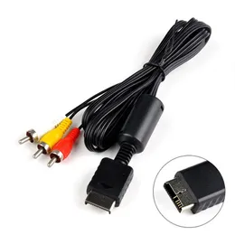 1.8m Audio Video AV-kabel Tråd till 3 RCA-sladd för Sony PlayStation PS2 PS3 Console Gamepad HDTV Monitor