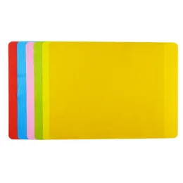 40x30cm silikonmattor rullande degbakningsplatta värmeisolerings konditorivaror Kneading Anti-Slip Pad Kids Table Placemat