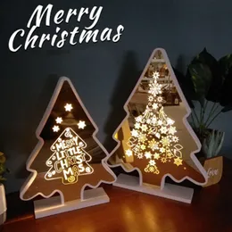 شجرة عيد الميلاد شكل النمذجة أضواء السنة الجديدة المنزل عيد الميلاد حزب الديكور أدى ضوء 2021 نافيداد decoraciones J60 T200909