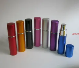 360 x 10 mlの携帯用旅行香水ミニボトルカラフルなアトマイザーの詰め替え可能な空のスプレーのための女の子コンテナ輸送
