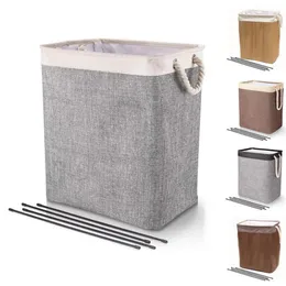 Laundry Bag Folding Wash Bin Collapsible Oxford Washing Dirty Clothes Sundries Basket Portable Kids Toys Storage Bucket ZYY873