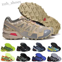 Salomon Speed Cross 3 4 2020 новый Speed cross 3 CS открытый кроссовки для мужчин высокое качество черный белый дышащий Легкая атлетика обувь спортивные кроссовки размер 40-46 PR03