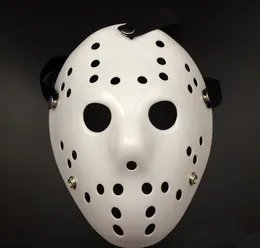 Cadılar bayramı BEYAZ Gözenekli Erkekler Maske Jason Voorhees Freddy Korku Filmi Hokey Parti Kadınlar Için Korkunç Maskeler Masquerade Kostümleri