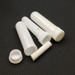 3000sets/lot Hot sale Blank Nasal Inhaler Sticks, Plastic Blank Aroma Nasal Inhalers