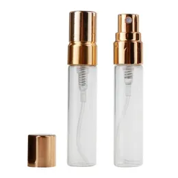 2022 Nya Mini-flaskor Parfymflaskor 5ml Travel Refillable Portable Toma Atomizer Clear Perfumes Spray Bottle Ourdoor