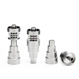 2021 Metal Banger Domeless Titan Nail 10mm 14mm Male Femal Fog 2 i 1/4 i 1/6 i 1 med 6 olika typer