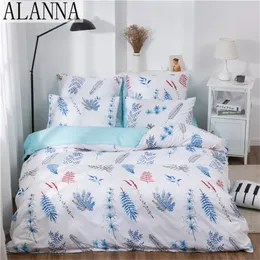 Alanna X-1012 impresso conjuntos de cama sólida conjunto conjunto 4-7pcs alta qualidade linda padrão com estrela árvore flor 201021