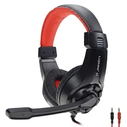 G1 Gaming Headset Stereo Hörlurar Notebook Subwoofer Wired Headset med mikrofon mobiltelefon hörlurar Gratis frakt