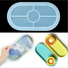 DIY Dish Silica Gel Mold Round Shape Dishes Resin Molds Epoxy Bowl Plate Moulds Handmade Craft Tool Supplies Personalised Tray Gifts ZYY234