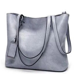 HBP Torebki Torebki Solidne Kolor Ramię Ramię dla kobiet Soft Pu Leather Casual Totes Samica All-Match Damska Torebka Różowa 0009