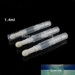 1.4ml 미니 빈 화장품 컨테이너 컨테이너 명확한 플라스틱 작은 립스틱 립글로스 샘플 튜브 메이크업 재단 BB 크림 상자