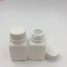 100 ADET 30CC 30 ml HDPE Kare Beyaz Plastik Hap Şişe 1oz Tıp Kabı Kapsüller, Vitamin, Tabletsgood Kaliteli