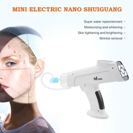 Best quality Home Use Electric Microneedling Auto Water Mesotherapy Injection Gun Nano Needle Derma Pen For Skin Rejuvenation