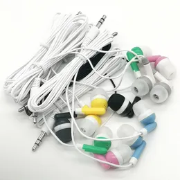 100PC / PLOL HOT SALE 3,5mm Studio In-Ear Hörlurar Headset Audifonos Hörlurar Örhuddar Auricular för DJ MP3 MP4 Player Telefonmusik