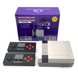 MINI AV TVビデオゲームUボックススーパークラシックNES FC 620-in Games Retroファミリービデオゲームコンソール2.4Gダブルハンドヘルドワイヤレスゲームパッド