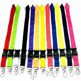 Ny Ankomst Hot 10st Mode Kläder Sport Lanyard Avtagbar Nackband Snodd för nyckelring Key Chains Cellphone Card