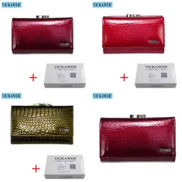 Nxy Wallet Vickaweb mini Monederos De Piel Autntica Para Mujer Cartera Pequea Con Broche Cocodrilo a 0212