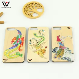 New Model Sublimation print Wooden Mobile Phone Cases with Bamboo Wood Insert for iPhone XR XS MAX 11 12 13 PRO