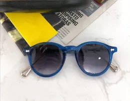 Superb Newyork Mos Miltzn Солнцезащитные очки, разработанные ретро-винтажными градиентными милиальными веществами, UV400 46-22-145 унисекс круглый малый планка планка титана