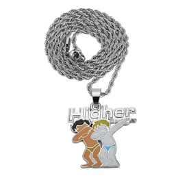 Ma Siwei same paragraph 88 brothers pendant HIPHOP personality hip-hop necklace hipster rap jewelry men and women