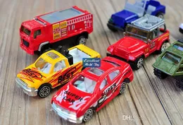 KBA Deecast合金の軍用トラックモデル、1:64ミニカーのおもちゃ、エンジニアリング車、ヘリコプター、消防車、クリスマスの子供の誕生日少年ギフト、2-2