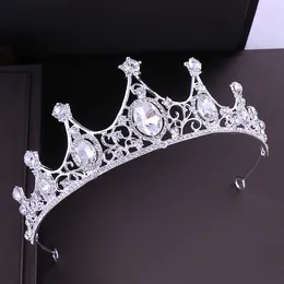 2021 new Vintage Baroque Bridal Tiaras Accessories Prom Headwear Stunning Sheer Crystals Wedding Tiaras And Crowns 1922