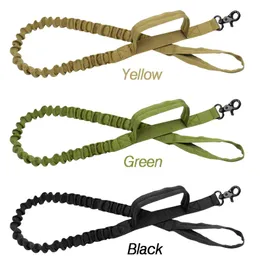 Army Tactical Dog Leash Nylon Bungee Leashes Pet Military Lead Belt Training Running Leash For Medium Large Dogs German bbysMS