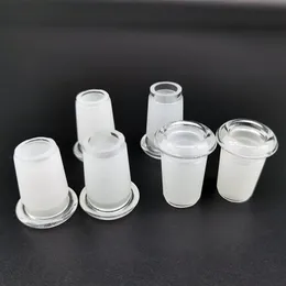 Adaptador de bongos de vidro narguilés Downsize extensão 14mm fêmea para 18mm macho fenda difusor redutor conector coletor de cinzas junta de aterramento para bongos quartzo banger bowl