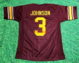 Custom Keyshawn Johnson USC Trojans Jersey Southern Cal Stitch Fügen Sie eine Namensnummer hinzu