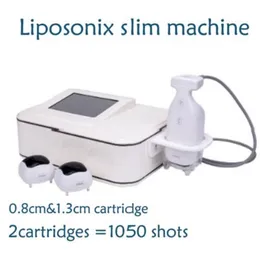 Portable ultr Liposonic weight Loss slimming machine Fast Fat Removal more effective lipo hifu beauty equipment with 8.0mm 13.0mm cartridges