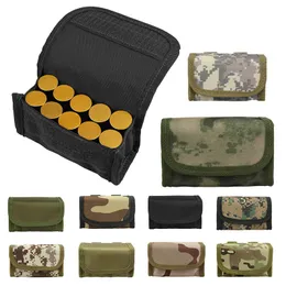 Ao Ar Livre Camuflagem Saco Pacote Magazine Mag Bolsa Cartuchos Titular Munições Carrier Shell Reload Tactical Molle Molle Shell No17-005