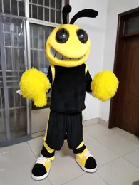 Bumblebee mascot Costume for Party Cartoon Character Mascot Costumes for Sale free shipping support customization