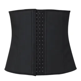 Latex Body Shaper Waist Trainer Corset Cincher 9 Steel Bones Firm Control Abdomen Tummy Strap Bantning Bälten för Kvinnor Skönhet Yoga DHL