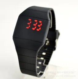 Factory direct selling square electronic selling touch screen watches ultra-thin LED watches activity ceremony