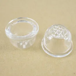 2022 NEU polierte Glasschale, Außendurchmesser 28 mm, mit neun Löchern, passend für Silikonpfeifen 444, Tabak, Hebal Smoking T