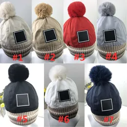 Inverno pompom gorro rua gorro crânio bonés bola quente topo inverno respirável balde chapéu para homem mulher qualidade superior