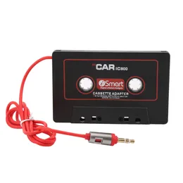 オートカーカセットプレーヤーテープアダプターカセットMP3プレーヤーコンバーターiPhone MP3 AUXケーブルCDプレーヤー3.5mmジャックプラグ