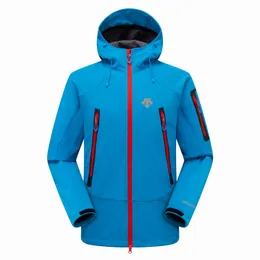 2019 nowość The North męskie kurtki DESCENTE bluzy moda Casual ciepłe wiatroszczelne płaszcze narciarskie na zewnątrz Denali kurtki polarowe niebieskie