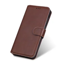 Dla iPhone 12 Mini 11 Pro Max Leather Portfel Phone Case Slots do Samsung S20 FE A71 A42 dla Huawei Moto