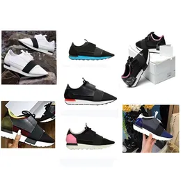 men's women's casual shoes Pointed Toe Race Runner Trainer Shoes Flat Low Cut Lace Up Breathable Mesh Sneaker eur size 34-47