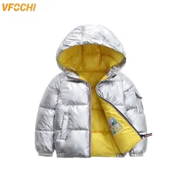 VFOCHI Neue Junge Mädchen Daunenmäntel Kinder Winterjacke Parka Kinder Wasserdichte Schneeanzug Unisex Junge Mädchen Dicker Hoodie Winter Outwear LJ201017