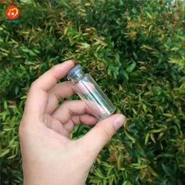 15ml butelki szklane fiolki z silikonowym gumowym korkiem Małe słoiki do cieczy szczelne przechowywanie 100 sztuk Darmowa wysyłkaHigh Quantit