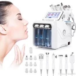 6 in 1 Hydra Facial Machine RF Skin Rejuvenation Microdermabrasion Hydro Dermabrasion Wrinkle Removal Hydrafacial Spa Beauty Equipment