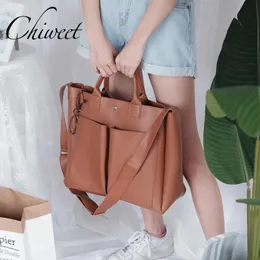 Damen Handtaschen Hohe Kapazität Frauen Tote Designer Große Casual Schulter Taschen Marke PU Leder Laptop Tasche Notebook Messenger Taschen