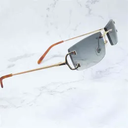 Małe Kwadratowe Okulary Mężczyźni Bezbarwny Metal Duży Drut Okulary Słońce Letnie Odcienie Okulary Kobiety Akcesoria Klasyczna Okulary French Francuski